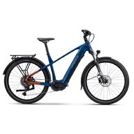 HAIBIKE Trekking 4 High Blue/Orange/Silver Glossy