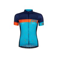Dámský dres FORCE Spray Lady Blue/Orange