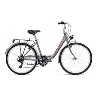 CTM Olivia 2.0 Matt Grey-Brown/Brown