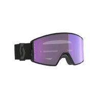 Brýle SCOTT React LS Mineral Black AMPLS Blue Chrome