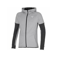 Mikina MIZUNO RB Sweat Hoodie / Gray/Black / M