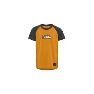 Dětský dres HORSEFEATHERS Spike Youth Sunflower/Indigo