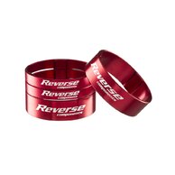 Podložky Reverse Alloy Ultra-Lite set 1 1/8" Red