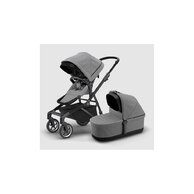 THULE Sleek+Bassinet Black/Gray Melange