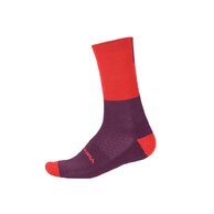 Zimní ponožky ENDURA Baabaa Merino Pomegranate