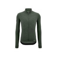 Dres s dlouhým rukávem SANTINI Impetus Zip Green