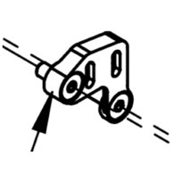 NORCO Chainguide Mount Plate & Bolts 914200-027-1