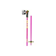 Sjezdové hole LEKI Spitfire Vario 3D neonmagenta-neonyellow-berry