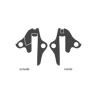 Patka rámu GHOST EZ 1855