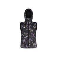 Dámská vesta MALOJA ZINKENM Deep Black Brushflower