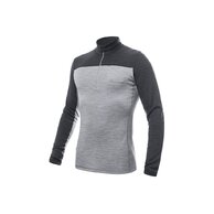 Triko zip SENSOR Merino Bold Grey/Anthracite