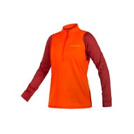 Dámský dres ENDURA SingleTrack Fleece Paprika