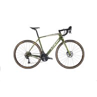 LOOK 765 Gravel Ekar 1x13 Green Matt White / Fulcrum Rapid Red 500