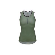 Unisex funkční tričko bez rukávů SANTINI Lieve Green
