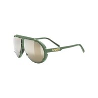 Brýle UVEX Esntl Pina Moss Green Matt/Mirror Gold