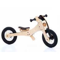 Odrážedlo/tříkolka TRYBIKE 4v1 12" Wood Brown