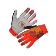 Dlouhoprsté rukavice ENDURA SingleTrack Windproof Paprika