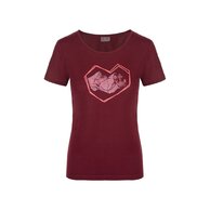 Dámské triko KILPI Garove Dark Red