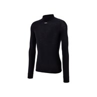 Funkční triko s dlouhým rukávem SANTINI Next 2 Skin Black
