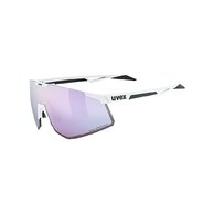 Brýle UVEX Pace Perform CV White Matt/Mirror Lavender