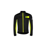 Dětská bunda FORCE Frost Kid softshell Black/Fluo
