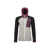 Dámská mikina s kapucí ORTOVOX Fleece Gp Classic Knit Hoody Mountain Rose