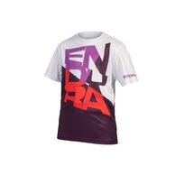Dětský dres ENDURA SingleTrack Core Tee Aubergine
