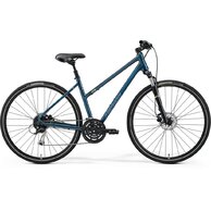 MERIDA Crossway 100-Lady Teal-Blue (Silver-Blue/Lime)