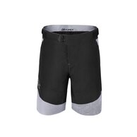 Kraťasy s odnímatelnou vložkou FORCE F Storm Black/Grey