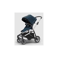 THULE Sleek Aluminum/Navy Blue