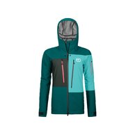 Dámská bunda ORTOVOX 3L Deep Shell Pacific Green