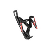 Košík na láhev ELITE Custom Race X Glossy Black/Red
