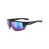 Brýle UVEX MTN Venture CV Black Demi Matt/Mirror Blue