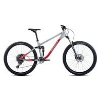 GHOST Kato FS 27.5 Light Grey Pearl/Riot Red