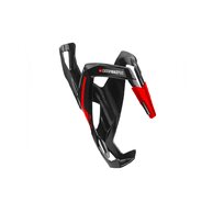 Košík na láhev ELITE Custom Race Plus Glossy Black/Red