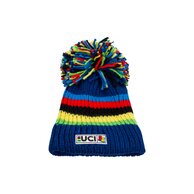 Zimní čepice SANTINI UCI Big Bobble Blue