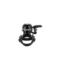 Zvonek FORCE Chick Mosaz/Plast 23 mm Black
