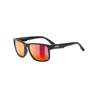 Brýle UVEX Poise Black Matt / Mir.Red S3