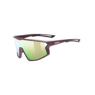 Brýle UVEX Skyryse Burgundy Matt/Mir.Rose S3