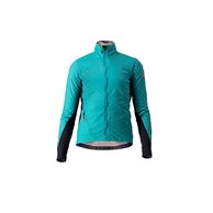 Dámská bunda CASTELLI Unlimited Puffy Turquoise