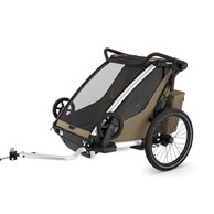 Dětský vozík THULE Chariot Cross 2 Double Light Khaki