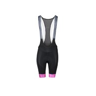 Dámské kraťasy se šráky a vložkou FORCE Stripe Lady Black/Pink