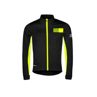 Bunda FORCE Frost Softshell Black/Fluo
