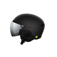 Přilba POC Obex Visor Uranium Black Matt/Clarity Universal/Partly Sunny/Silver