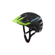 Dětská helma CRATONI Maxster Pro Black/Lime Matt