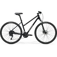 MERIDA Crossway 100 Lady Glossy Black (Silver)
