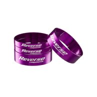 Podložky Reverse Alloy Ultra-Lite set 1 1/8" Purple
