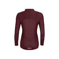 Dámský dres s dlouhým rukávem FORCE Charm Burgundy