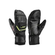 Rukavice LEKI WCR Team 3D Junior Mitt black-ice lemon