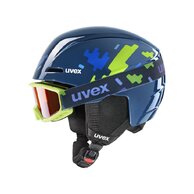 Dětská přilba UVEX Viti Blue puzzle